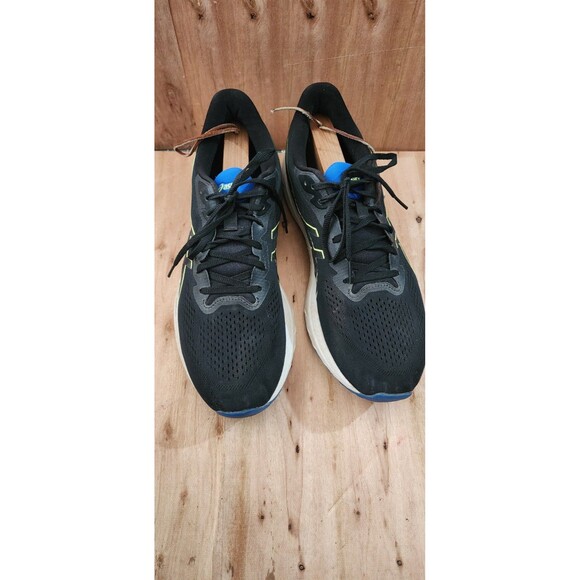 ASICS GT-1000 12 Men Size 12 Glow Black Blue Yellow Running Shoes 1011B631-002 main image 8